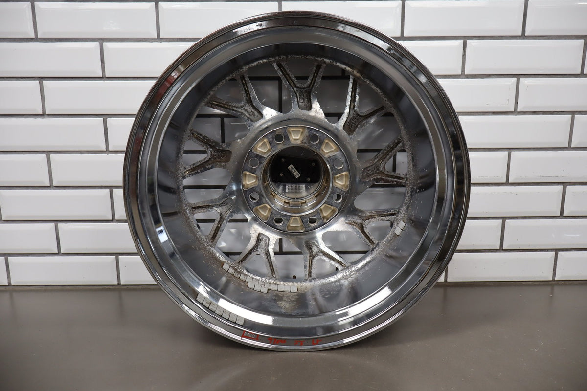 (3) Moto Metal M0805 20x10 8x6.5 Chrome Wheel/Rim Set Aftermarket GMT800