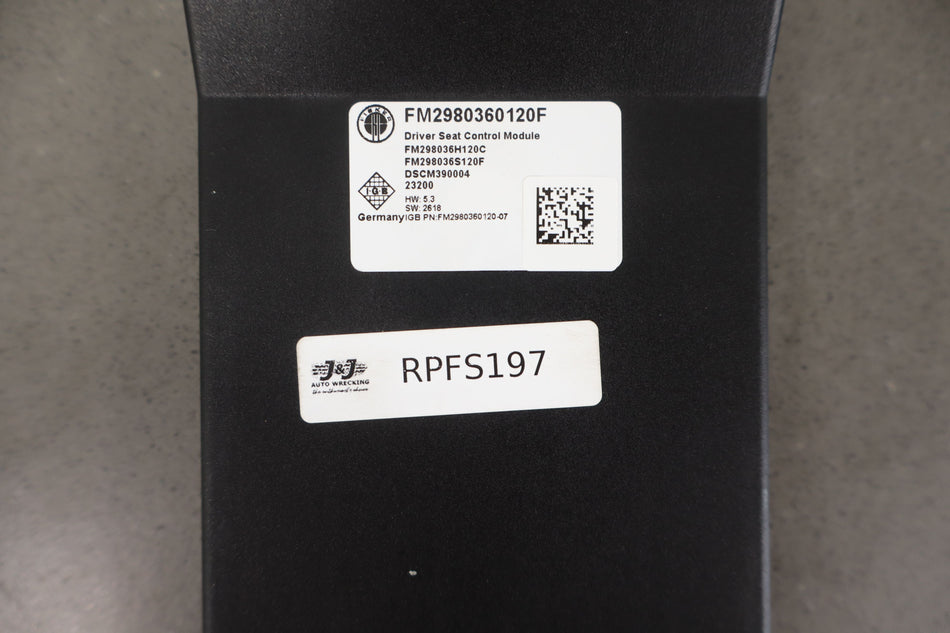 2023 Fisker Ocean- Chassis Control Module