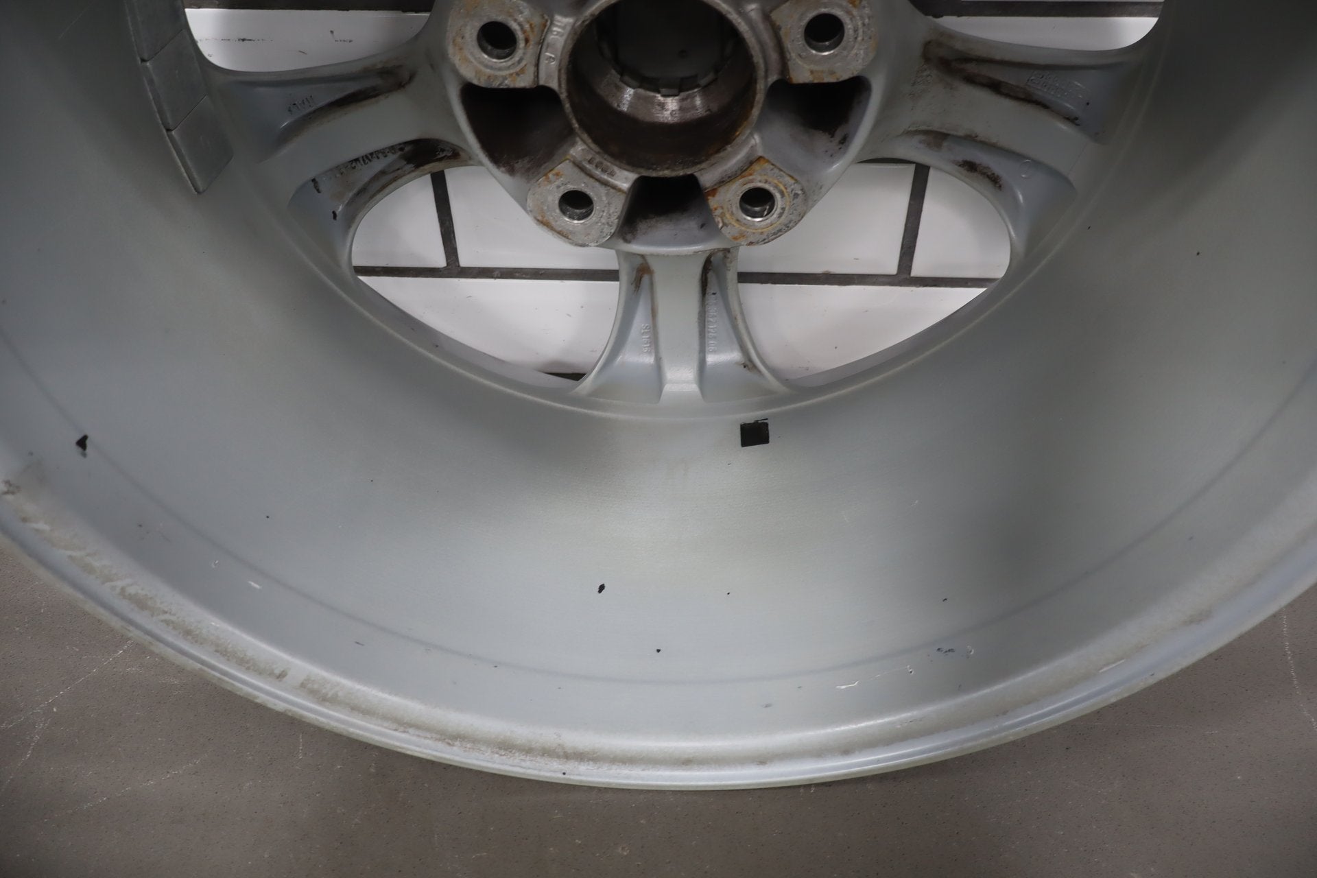 380 97-04 Porsche Boxster 986 17x8.5 Rear Alloy Wheel 5-Spoke OEM