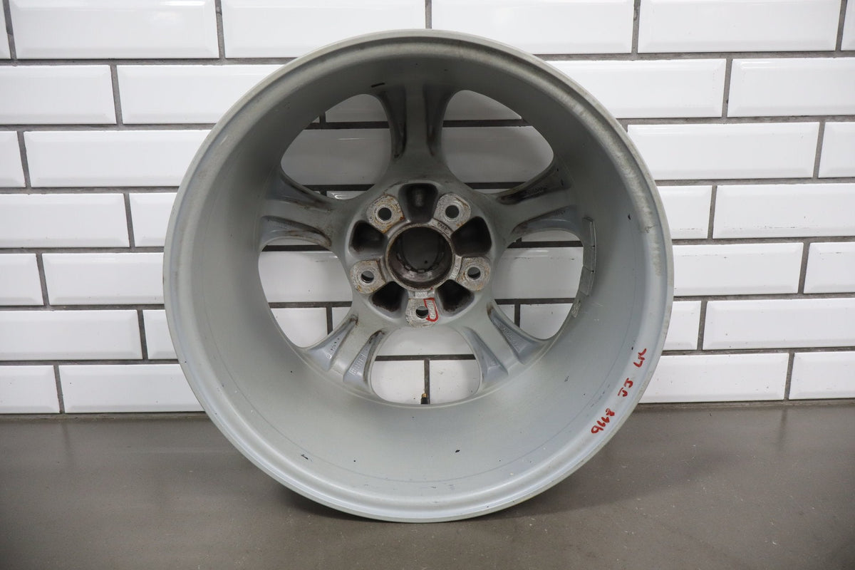380 97-04 Porsche Boxster 986 17x8.5 Rear Alloy Wheel 5-Spoke OEM