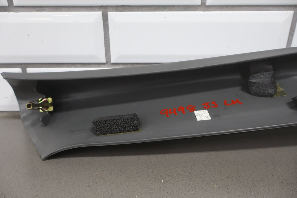 99-07 Chevy GMC Silverado Sierra SUV GMT800 A Pillar Trims Dark Pewter
