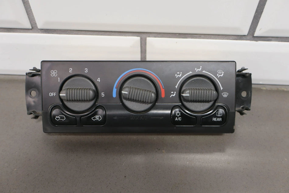 2002 GMC Sierra- Heater/AC Controls