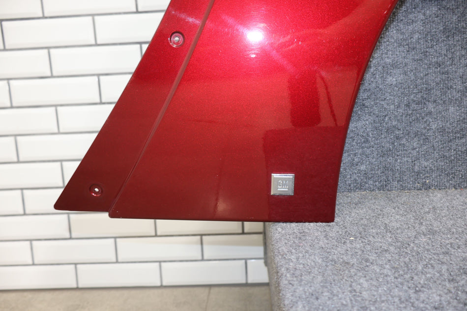 2005-2013 Chevrolet Corvette Left Quarter Panel Red
