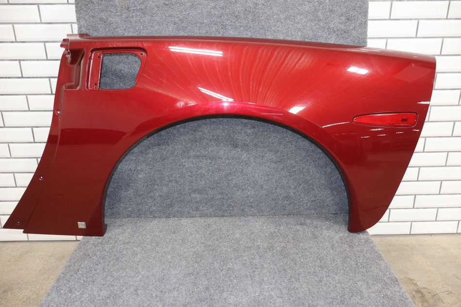 2005-2013 Chevrolet Corvette Left Quarter Panel Red