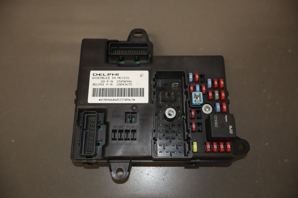 2006 Cadillac XLR- Chassis Control Module