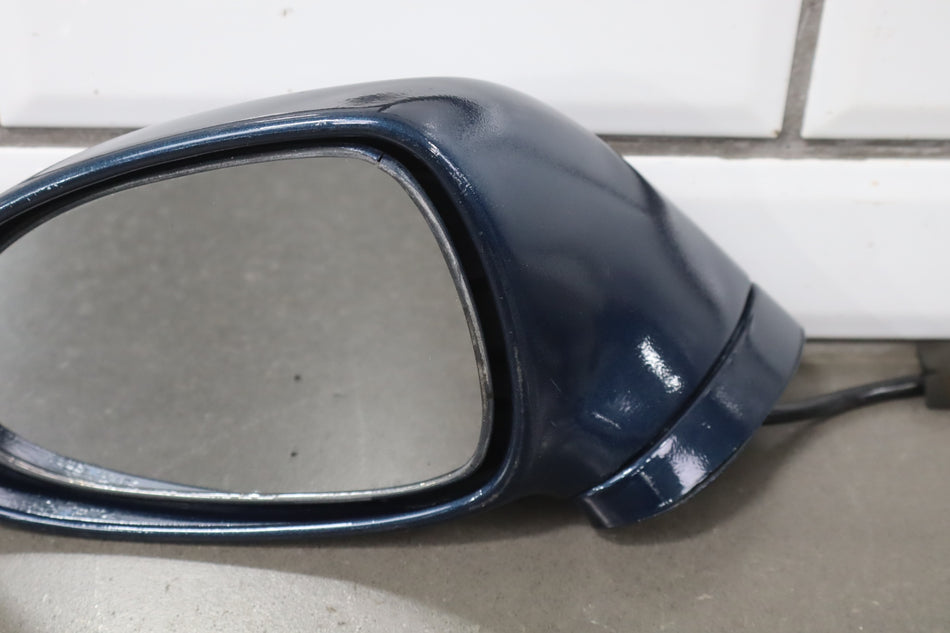 1999 Mazda MX-5 Miata Left Door Mirror Twilight Blue MIca