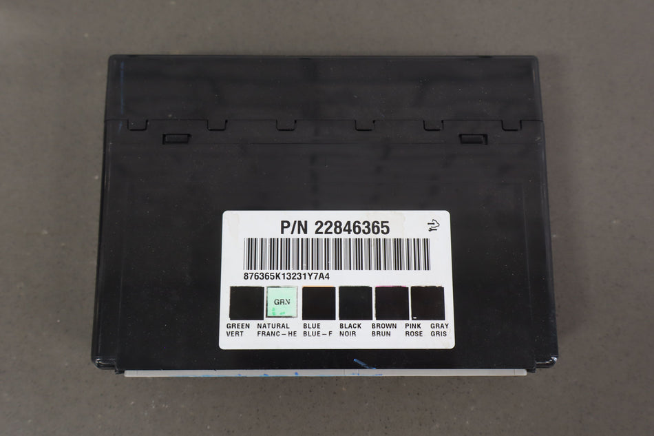Chassis Control Module, 2014, Chevrolet, Suburban 1500