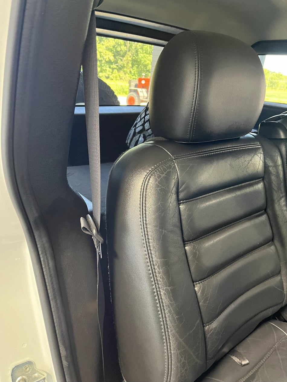 Rear Seat Belt, 2005, Hummer, H2
