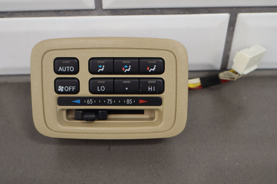 Heater/AC Controls, 2006, Toyota, Land Cruiser