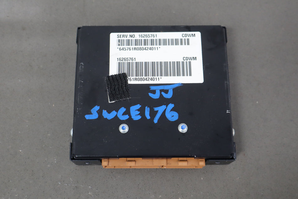 1998 Chevrolet Corvette- Chassis Control Module