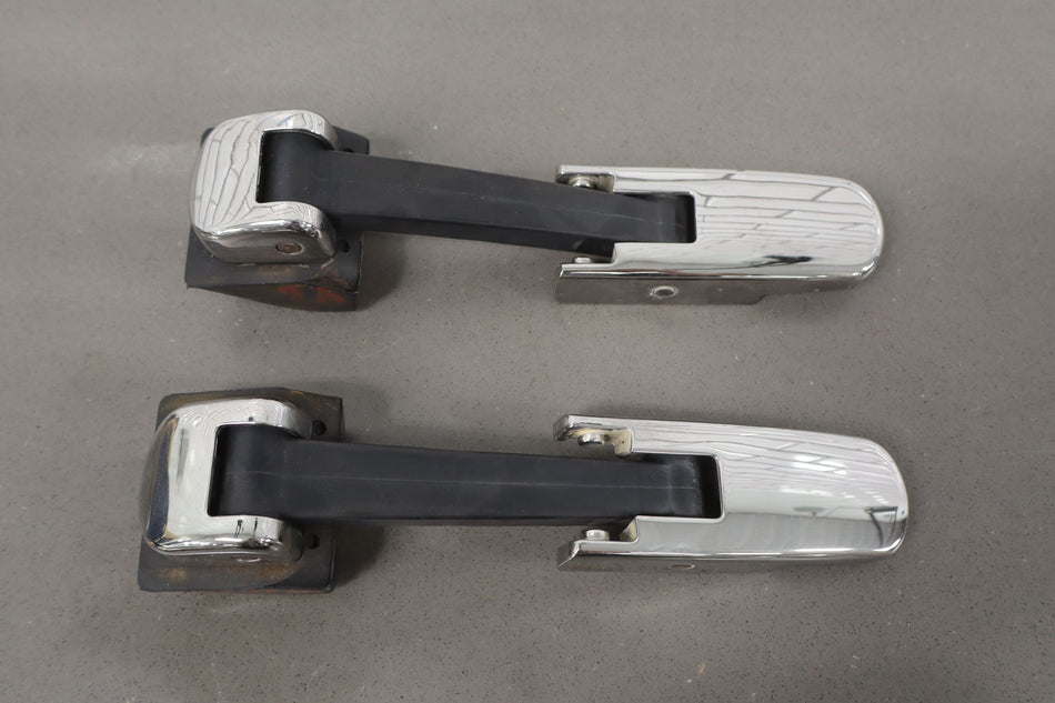 2003-2009 Hummer H2 Chrome Outside Hood Latches- Pair
