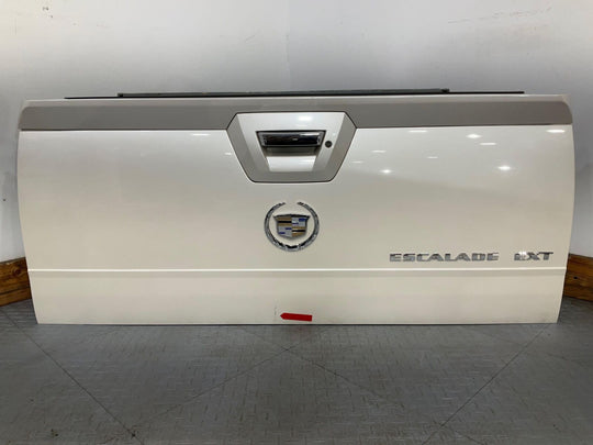 02-06 Cadillac Escalade EXT Pickup Endgate Tailgate (White DIamond 98U) Scrape