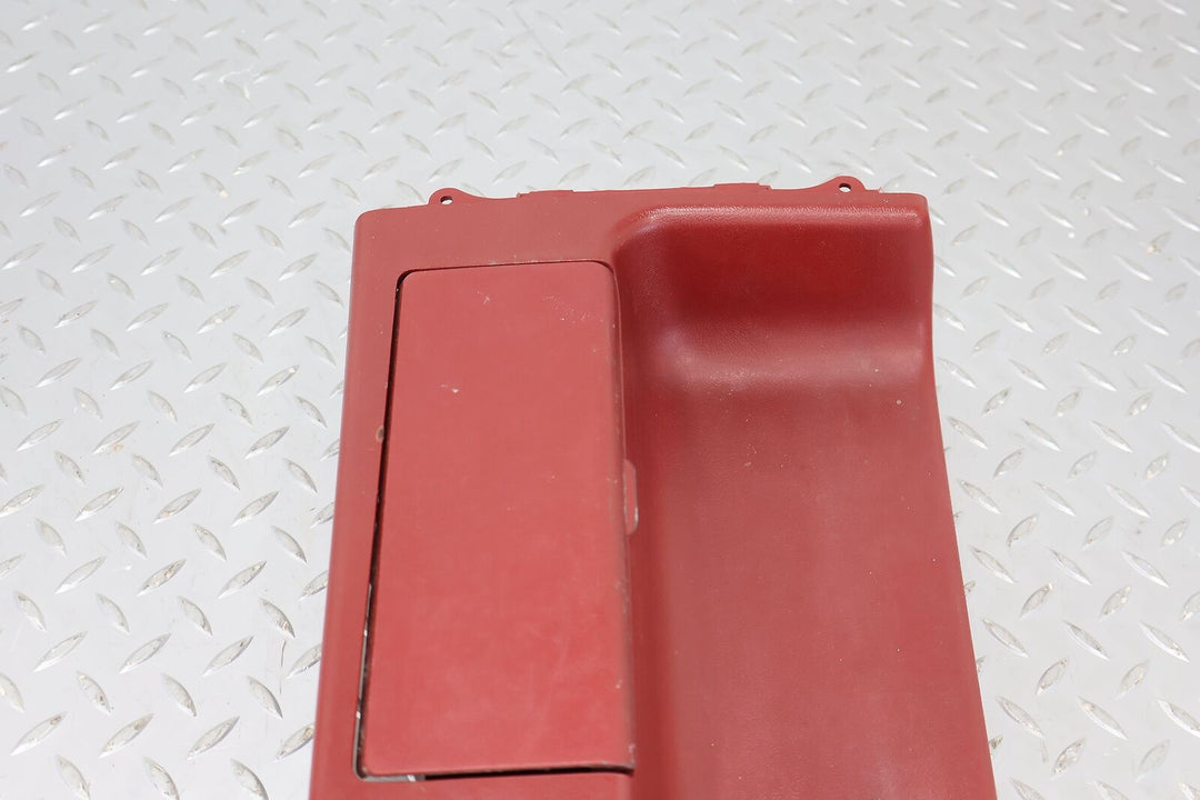 87-93 Ford Mustang Interior Upper Console Trim W/Mirror Switch (Red) Sun Fade