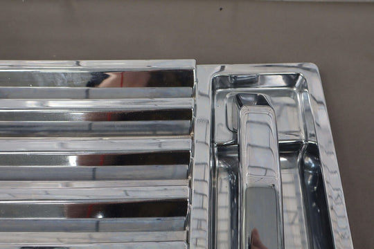 2003-2007 Hummer H2 Aftermarket Wellstar Upper Chrome Hood Grille (Weathered)