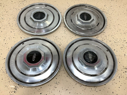 83-88 Lincoln Towncar Set of 4 15" Wheel Covers (See Description)