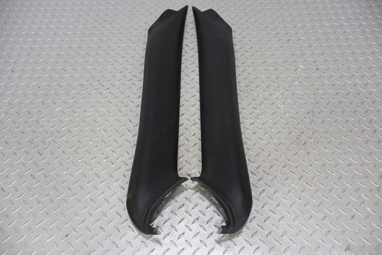 99-05 Porsche 911 996 Convertible Pair Left & Right A Pillar Trim Panels (Black)