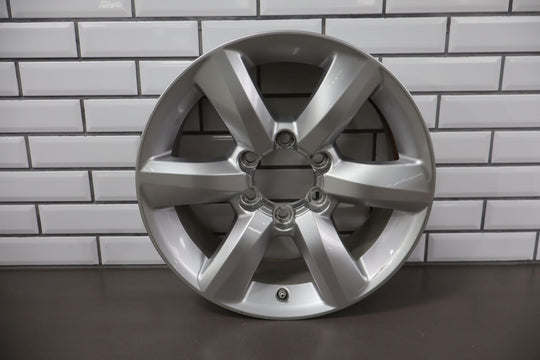 10-20 Lexus GX460 Single (1) 18x7.5 OEM 6 Spoke Wheel (Silver) *Scratches*