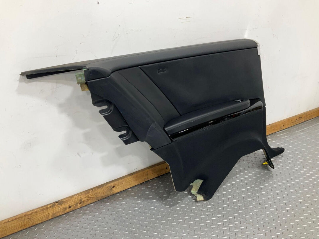 11-14 Mercedes CL63 C216 CL550 Left Interior Quarter Trim Panel (Designo Black)