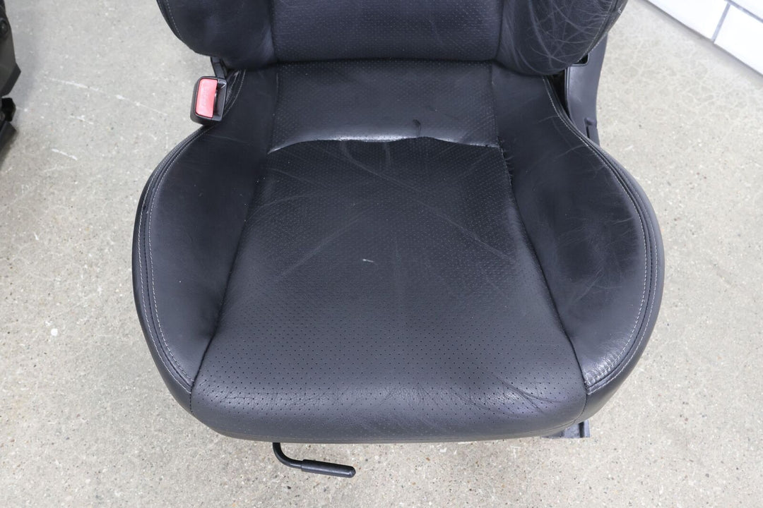 2002 Mazda Miata Pair LH&RH Leather Special Edition Seats (Black) Worn