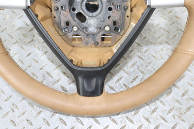 05-09 Porsche 911 997 Leather Steering Wheel (Sand Beige TD) OEM
