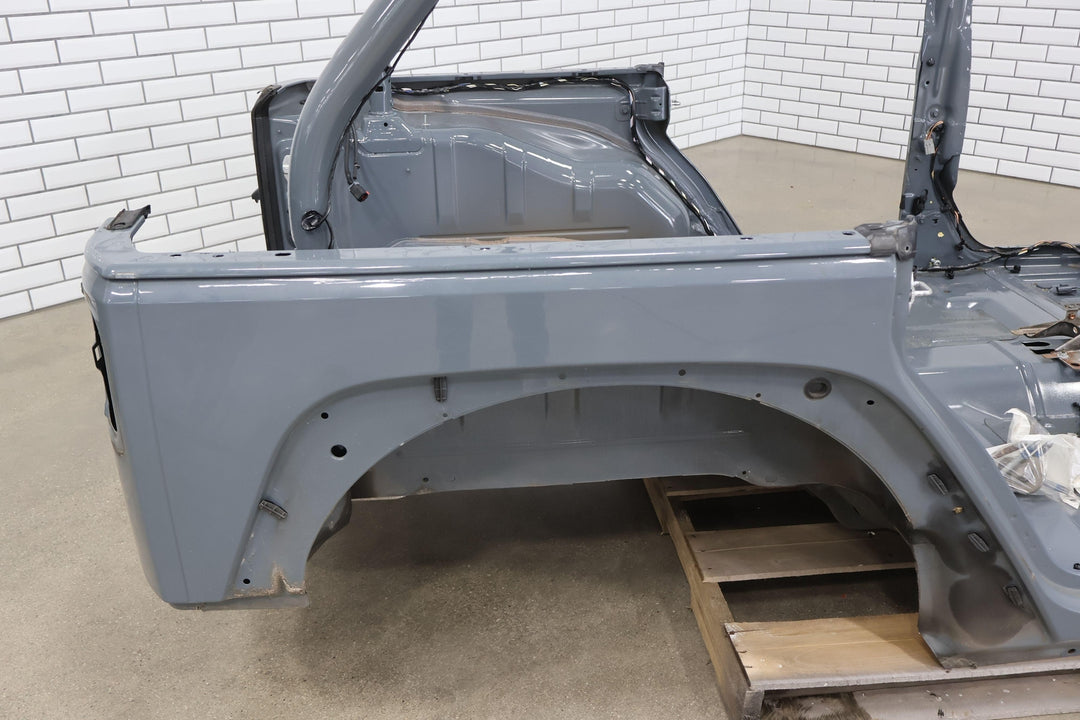 grey 2015 Jeep Wrangler JKU 4 DR Bare Body Shell - 4 Door