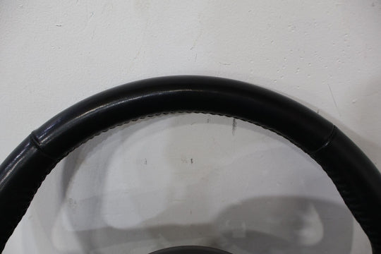 18-22 Ford Mustang GT OEM Leather Steerinng Wheel (Ebony 51) Manual Mild Wear