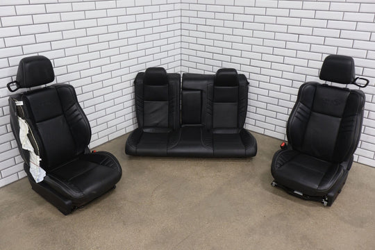 2023 Dodge Challenger SRT Hellcat Heated/Cooled Leather Seats Set (Black X9)