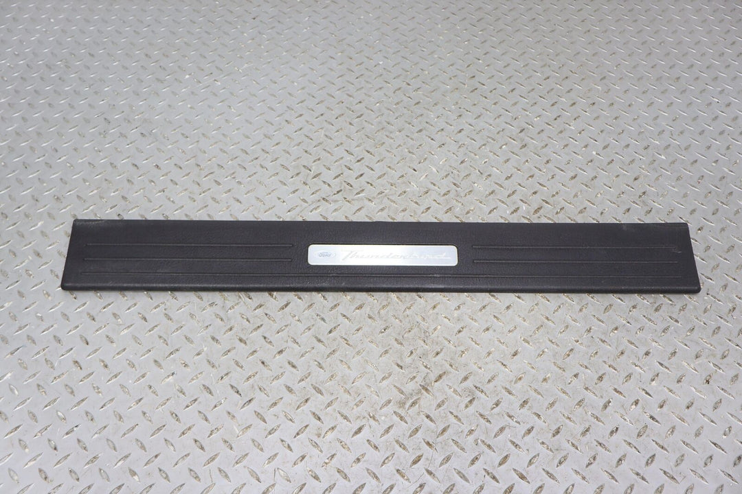 02-05 Ford Thunderbird Pair LH &RH Outer Door Sill Entry Scuff Plates (Black BW)