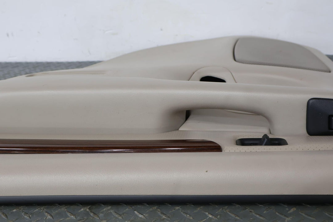 04 Cadillac Escalade Rear Right RH Interior Door Trim Panel (Shale 152) Leather