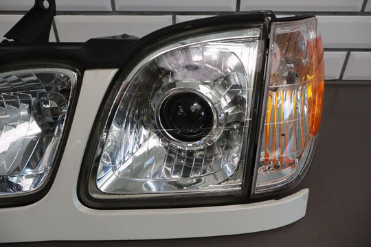 98-02 Lexus LX470 Left Driver Head Light Lamp Golden Pearl (057) *PARTS ONLY*