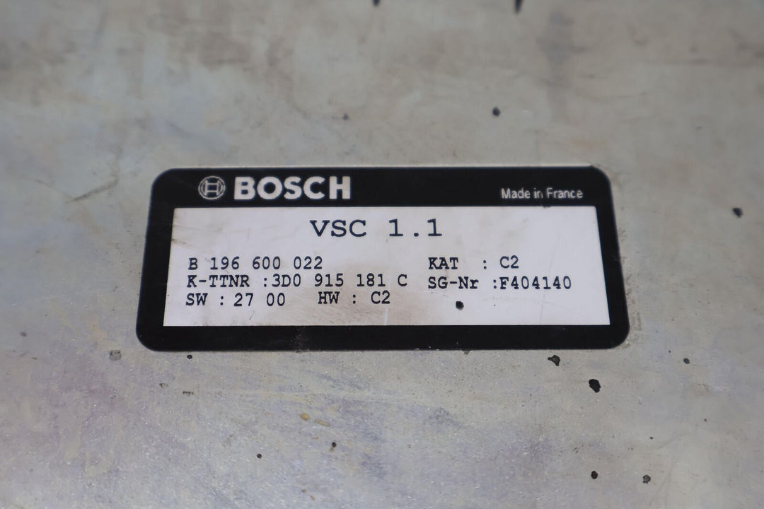 04-10 Bentley Continental GT Battery Control Module (3D0915181C) OEM