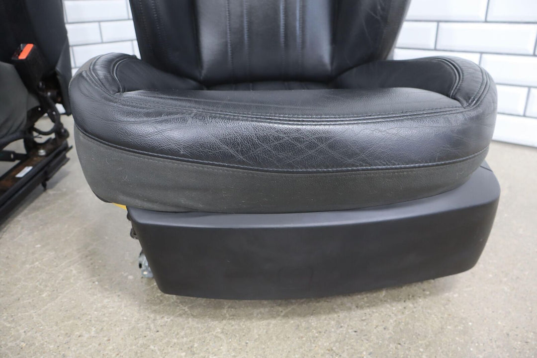 14-17 Maserati Ghibli Leather Power Seat Set Front&Rear (Testa Moro TMT) Tested