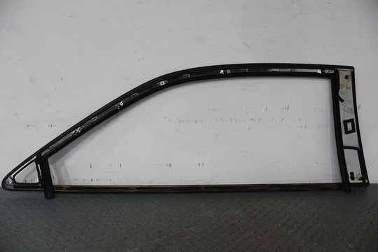 92-00 Lexus SC300 & SC400 Front Right RH Exterior Door Window Frame (Black)