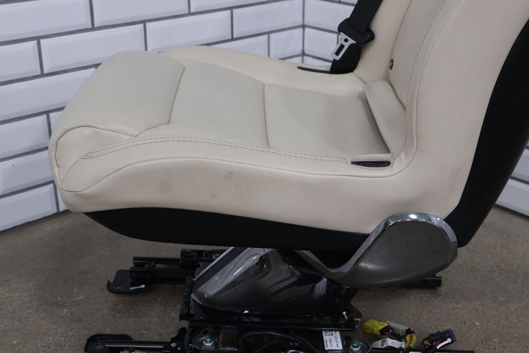 2016-2020 Tesla Model X Rear 2nd Row Right RH Leather Seat (Cream) Blown Bag