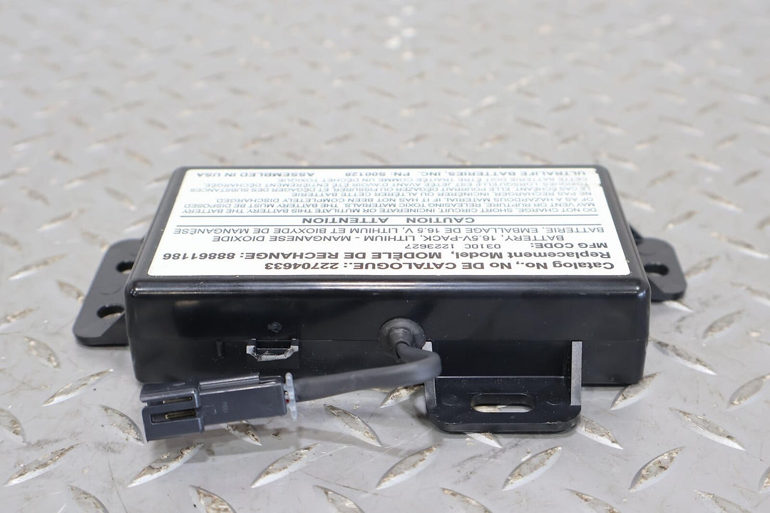 2010 Chevy Camaro OnStar Battery Control Module (22704633) OPT UE1