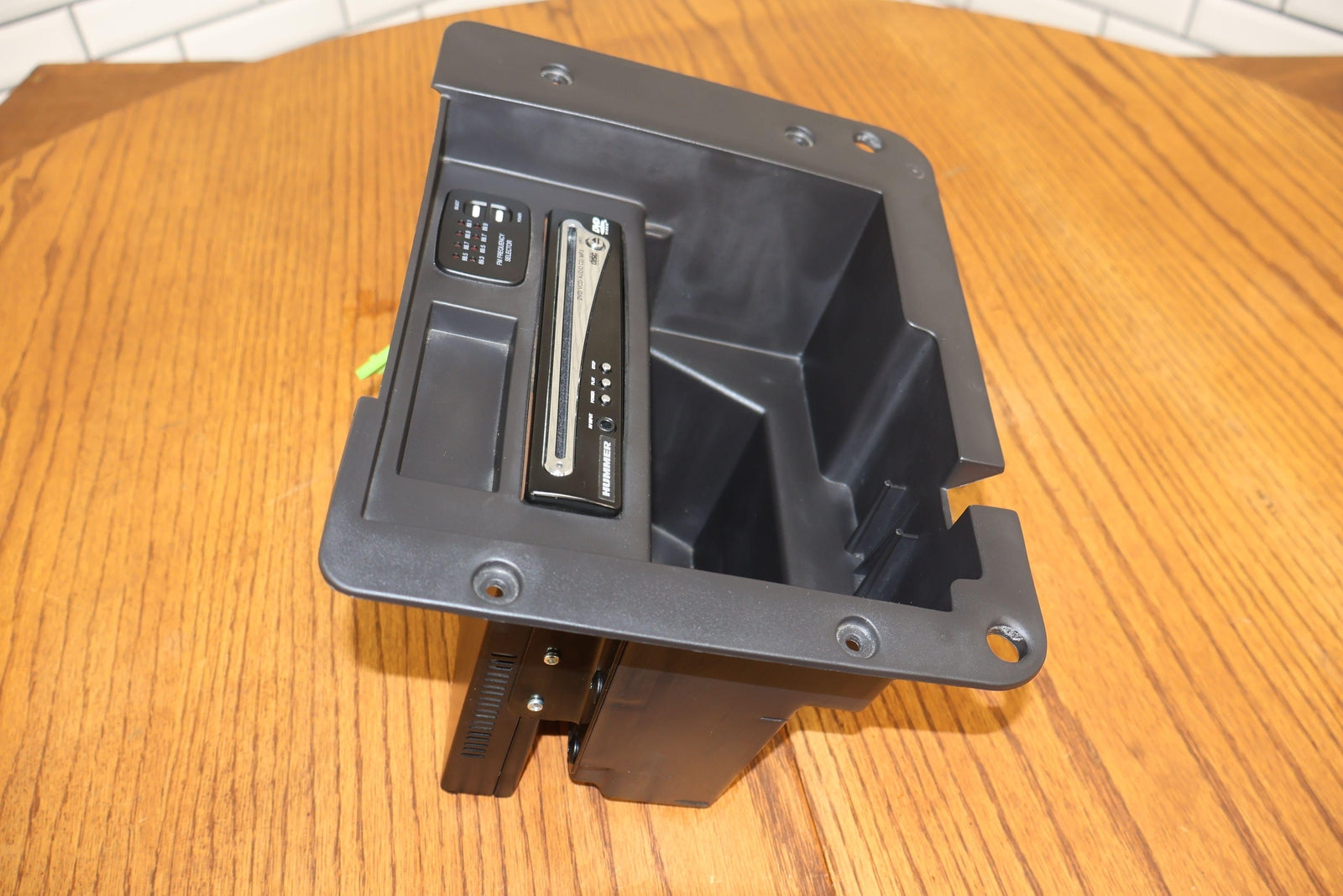 03-07 Hummer H2 Center Console Cubby Insert W/DVD Player (Black