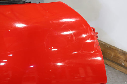 84-96 Chevy C4 Corvette Passenger Right RH Door Shell (Torch Red 70U) Sold Bare