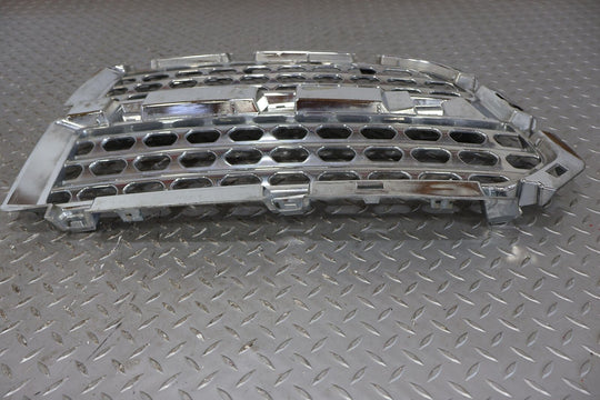 13-18 Ram 1500 Laramie Front Chrome Grille Inserts (Lightly Weathered) OEM