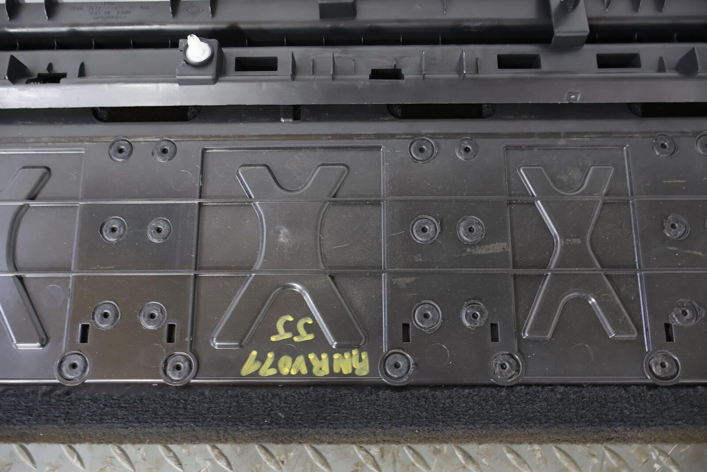 22-24 Rivian R1S OEM Loading Area Interior Transition Panel (Black Mountain)