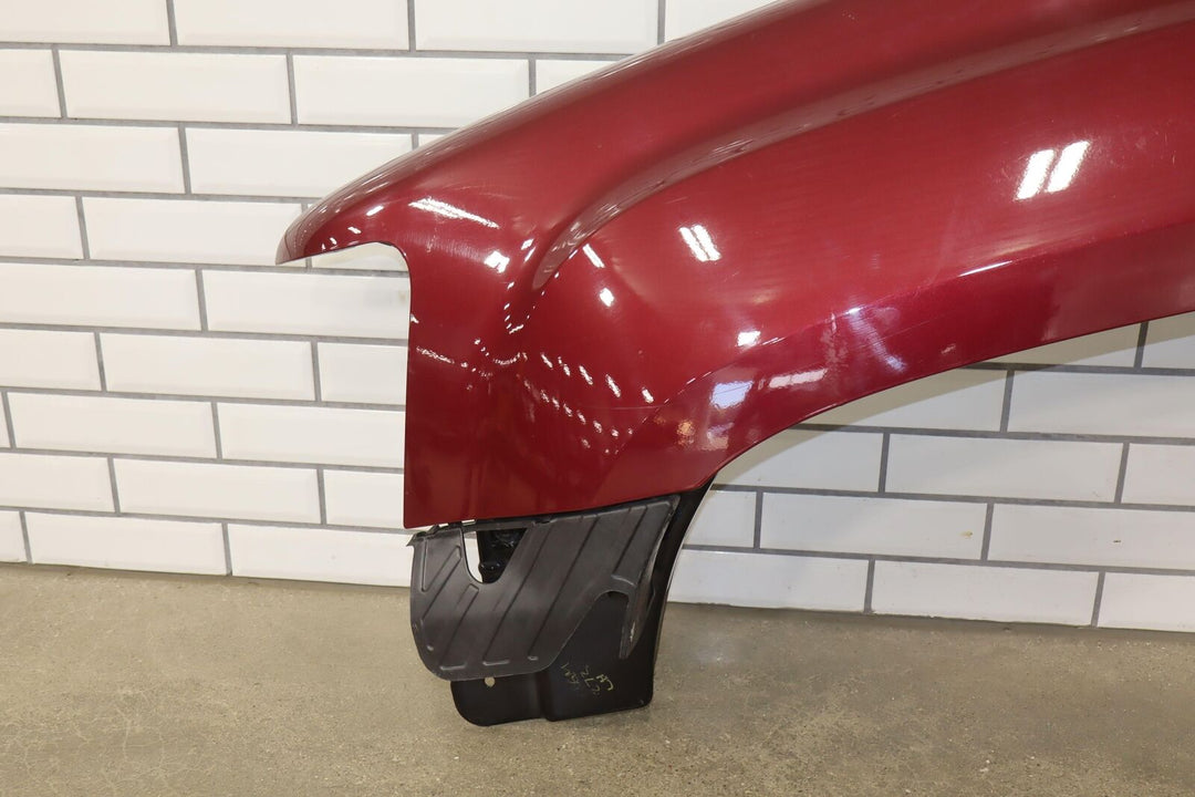 2007-2013 GMC Sierra Driver Left Front Fender (Repaint Red) Southern Rust Free