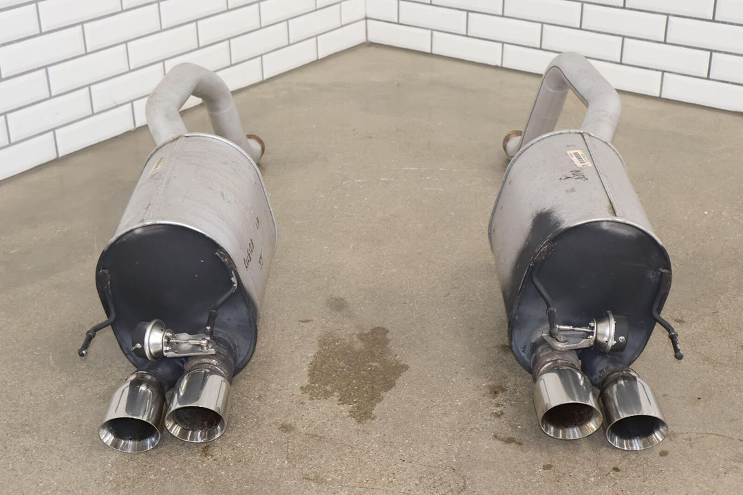 09-13 Chevy C6 Corvette Grand Sport Pair LH&RH NPP Exhaust Mufflers (38K Miles)