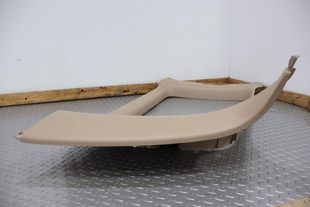 98-02 Toyota Land Cruiser Right Upper Interior Quarter Window Trim (Beige LA40)