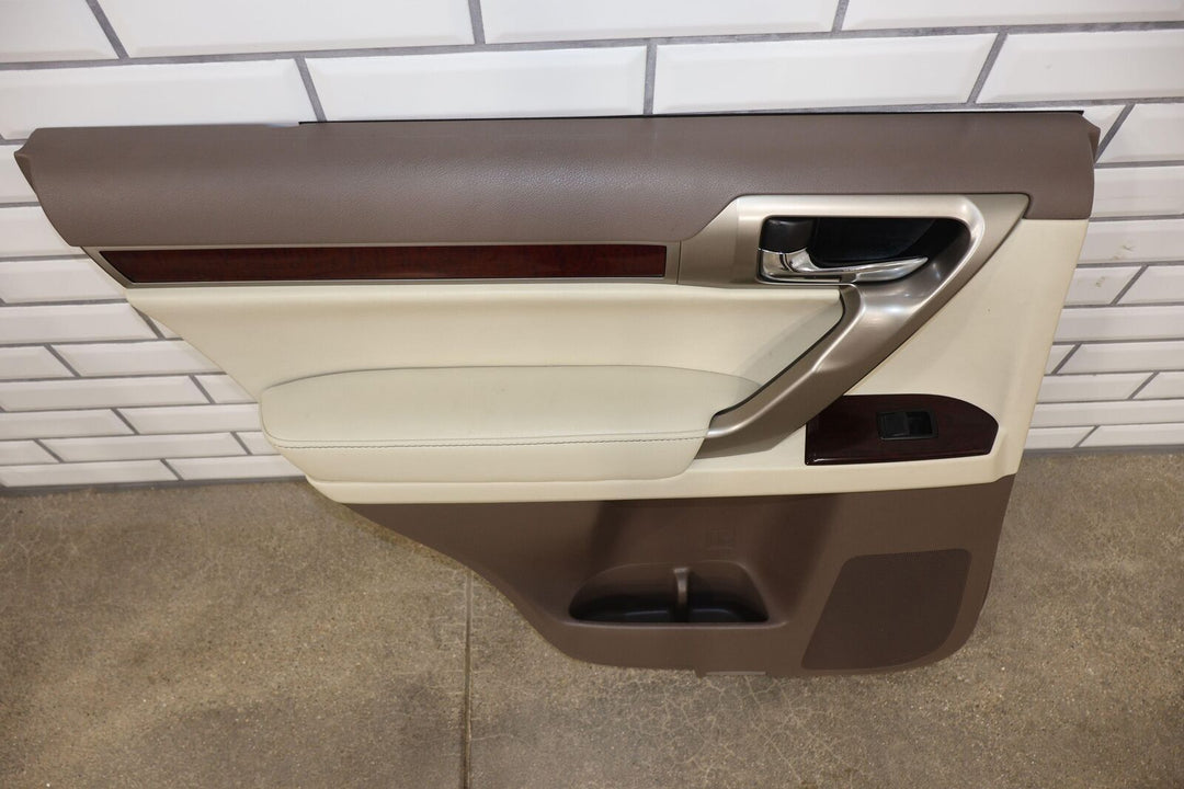 14-19 Lexus GX460 Rear Left LH Interior Door Trim Panel (Ecru LA00) Minor Marks