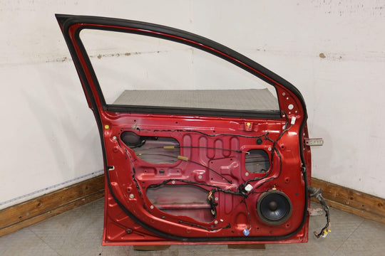 08-15 Mitsubishi Lancer EVO X Front Left Door Shell (Rally Red P26) See Photos