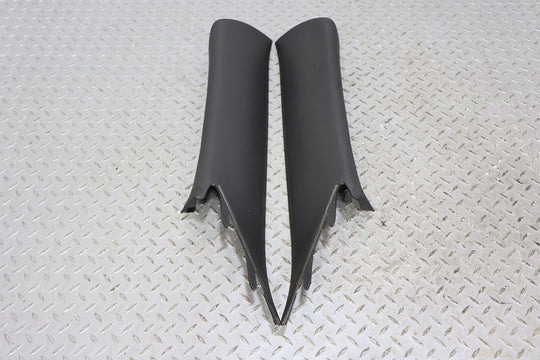 10-15 Chevy Camaro Pair Interior LH & RH A-Pillar Trim Panels (Black ANF) Coupe