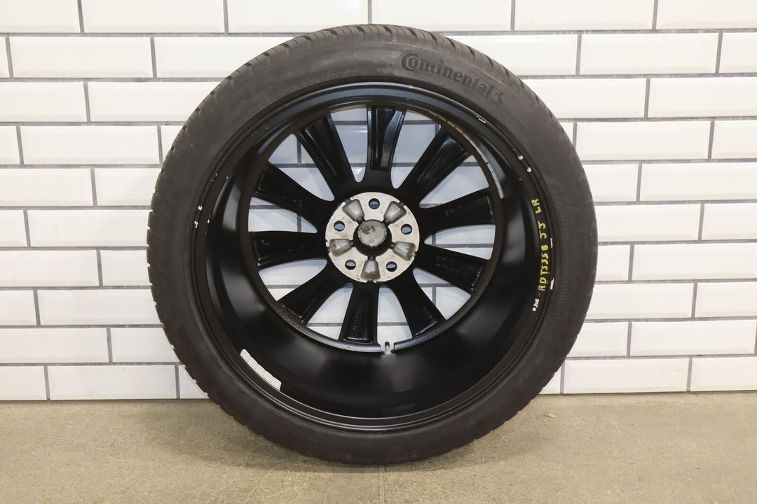 2012-2020 Tesla Model X OEM 20x9.5 Slipstream Wheel / Tire Set Powder Coated