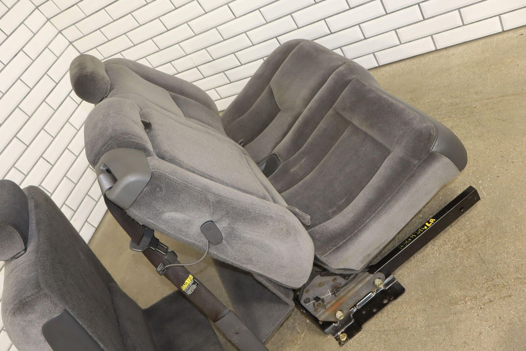 03-07 GMC Sierra 1500HD Crew Cab Rear Bench Seat (Dark Pewter) Cloth