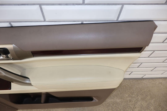 14-19 Lexus GX460 Front Right RH Interior Door Trim Panel (Ecru LA00) See Photos