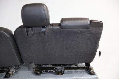 03-07 Hummer H2 2nd / Rear Row Leather Seat Ebony (48I) SUV Only See Notes