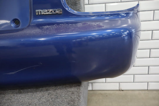 99-00 Mazda Miata NB Rear Bumper W/Rebar Sapphire Blue (20P) *Peeling*